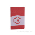 Седло сшита A5 A6 Pocket Notebbook Швейная записная книжка с пользовательской печатью